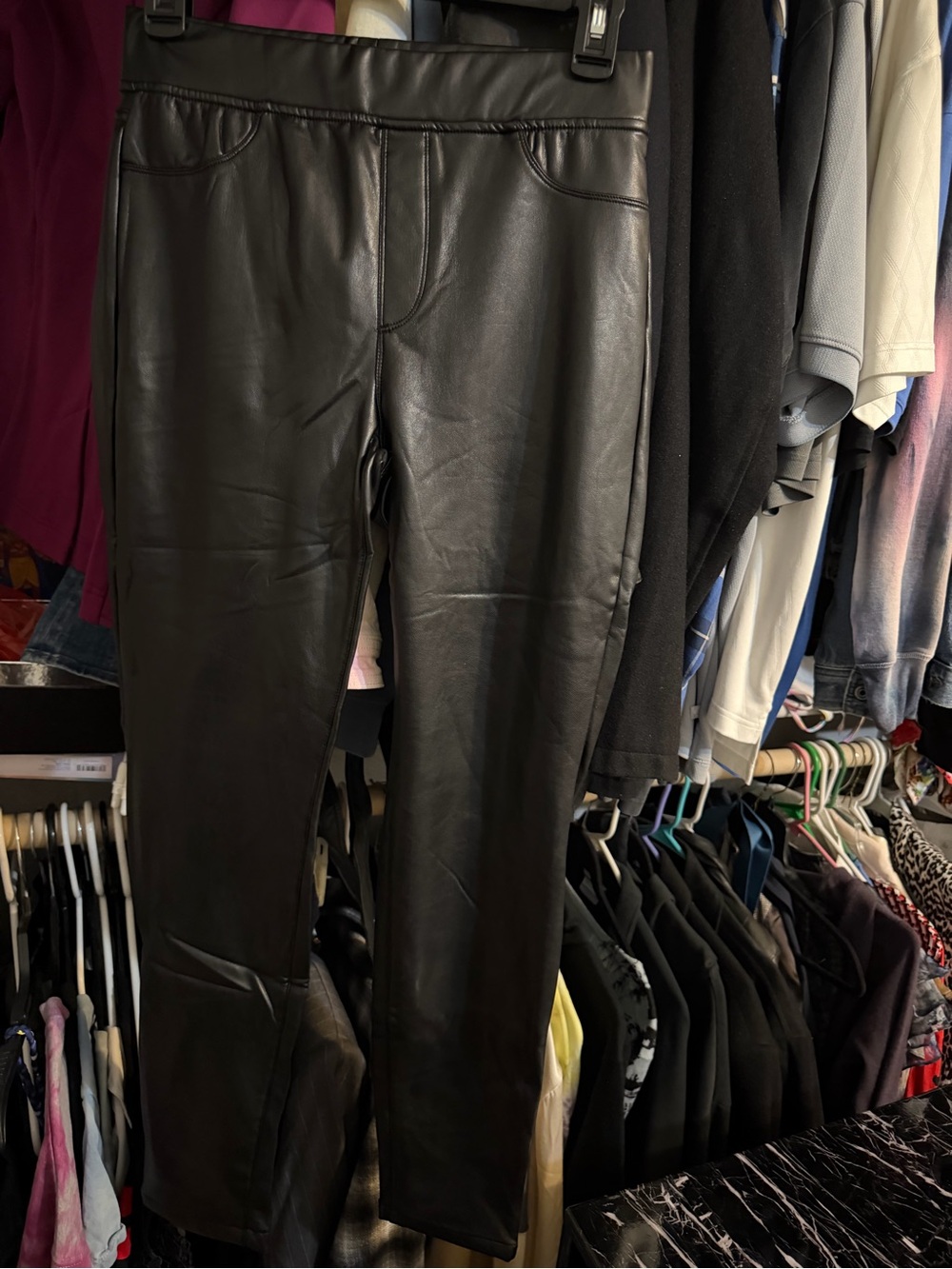 Sanctuary faux leather pants small NWT
